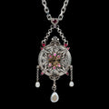 Blooming Dial Pendant Necklace