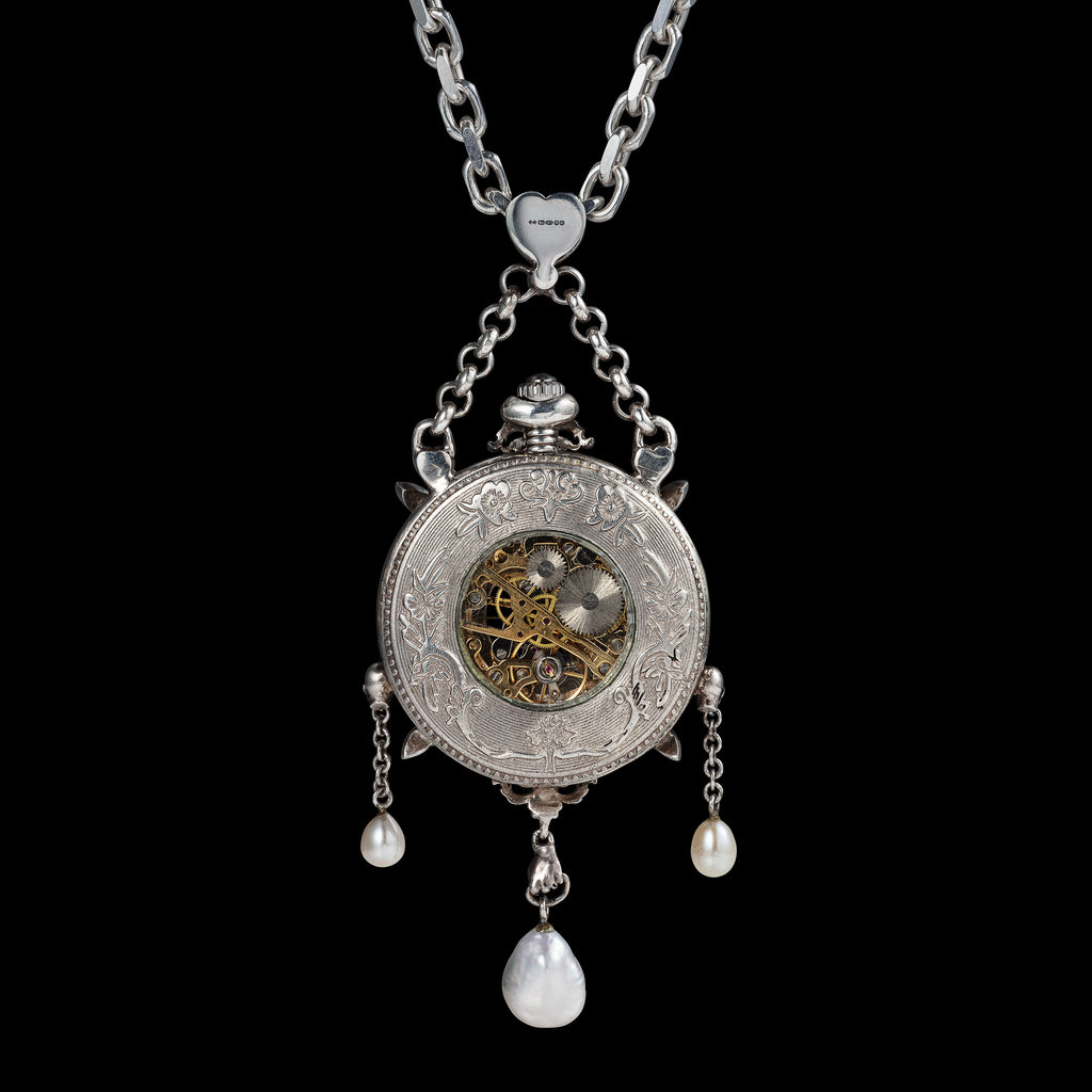 Blooming Dial Pendant Necklace