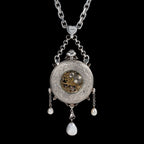 Blooming Dial Pendant Necklace