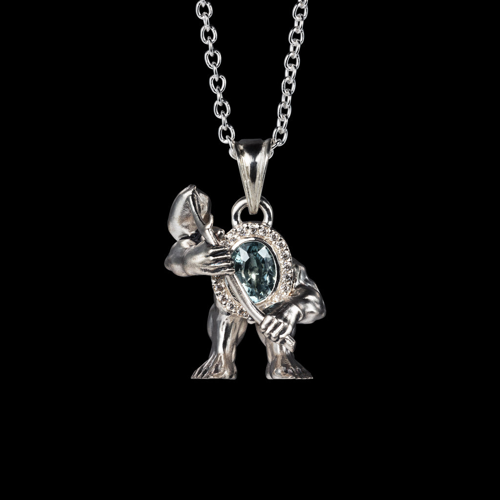 Sad Pendant Necklace